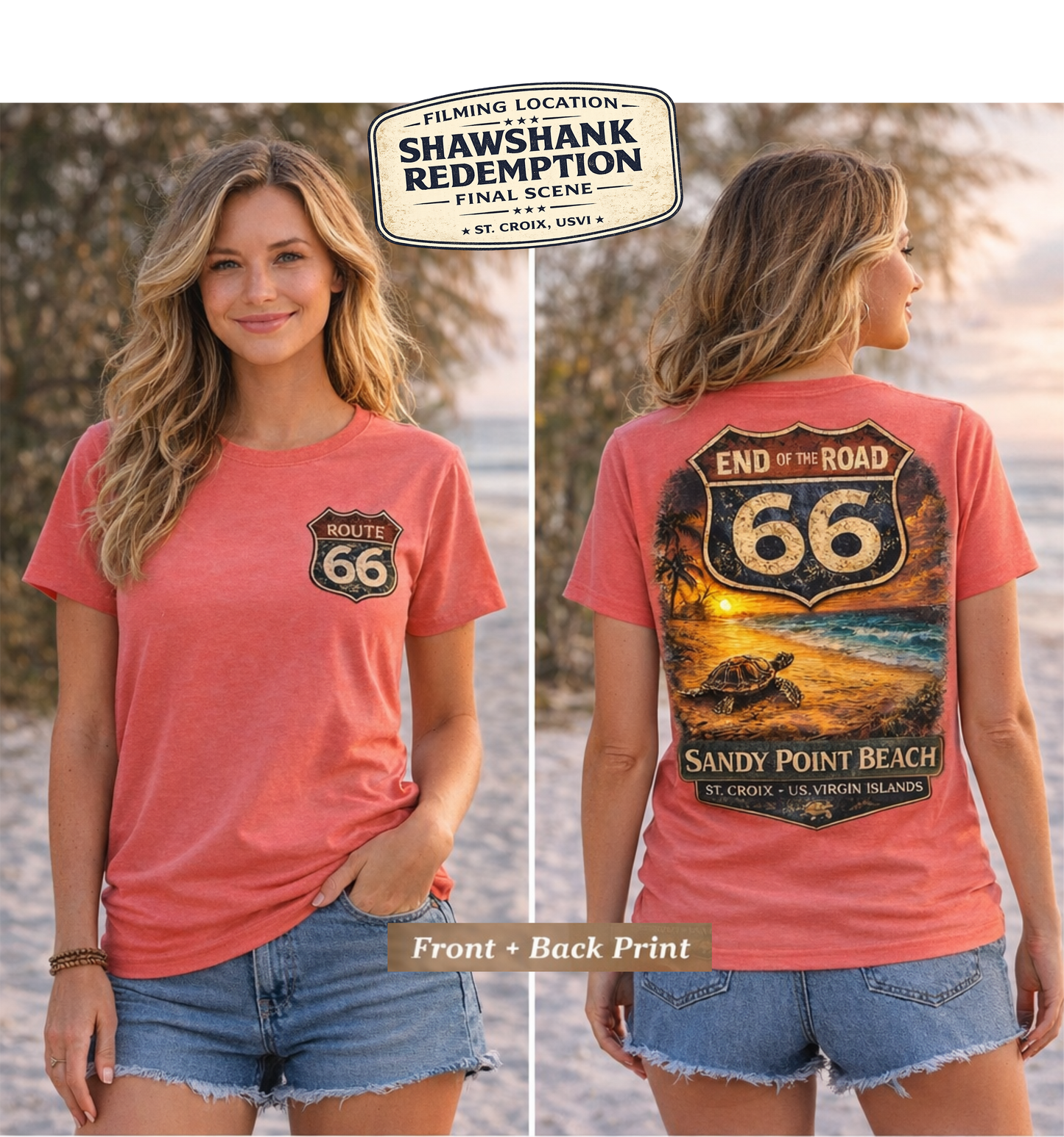 You haven’t truly traveled Route 66…  until you reach the real end.  -  St Croix USVI