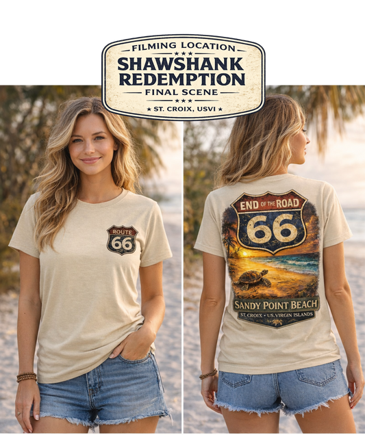 You haven’t truly traveled Route 66…  until you reach the real end.  -  St Croix USVI