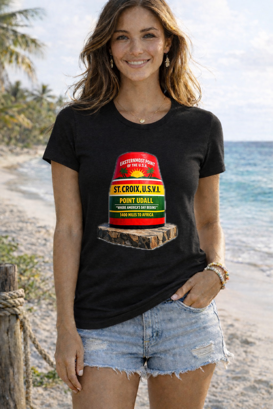 Point Udall St. Croix Tee – Easternmost Point of the USA | Where America’s Day Begins